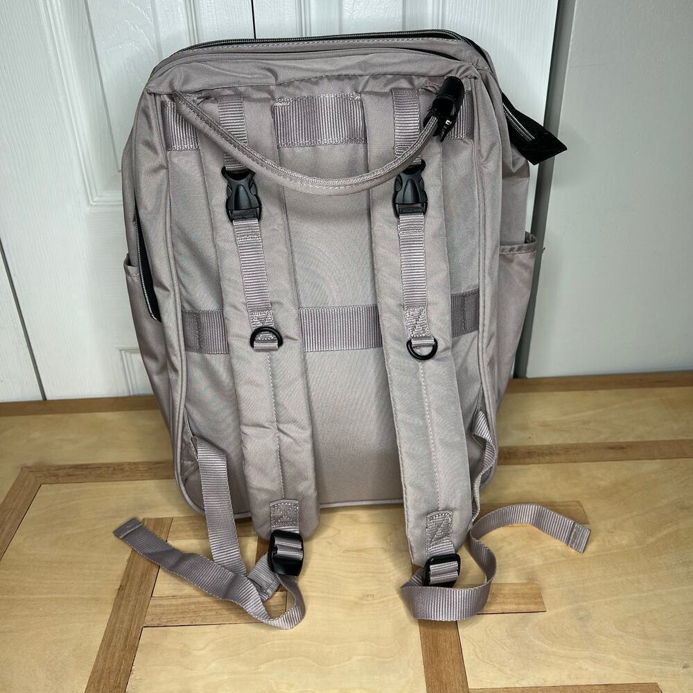 Empsign Diaper Bag Backpack Portable Bassinet Changing Station Waterproof USB - Picture 8 of 10